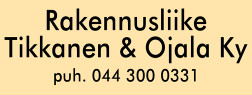 Rakennusliike Tikkanen & Ojala Ky logo